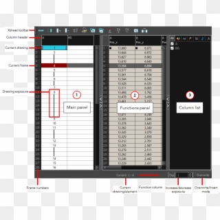 Xsheet View, HD Png Download