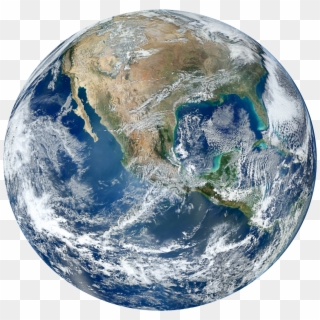 The Blue Marble Flat Earth International Space Station - Earth From Space 2019, HD Png Download