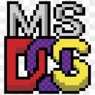 Ms Dos Logo Png - Microsoft Ms Dos Logo, Transparent Png