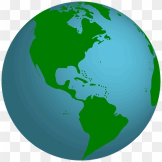 Earth, World, Planet, Globe, Global, Blue, Map, Space - Mapa De America Del Norte Y Central, HD Png Download