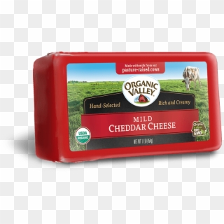 Organic Valley Mild Cheddar Cheese, HD Png Download