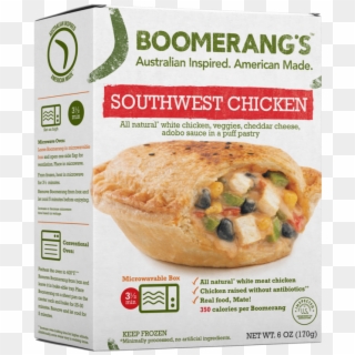 Southwest Chicken Left Side - Boomerang's Southwest Chicken Pies, HD Png Download