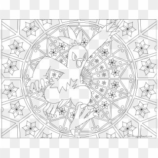 Pokemon Adult Coloring Pages, HD Png Download