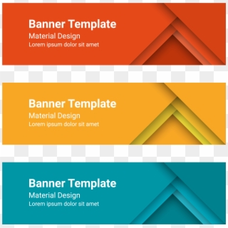 Vector Banner Graphics Design Png - Triangle, Transparent Png