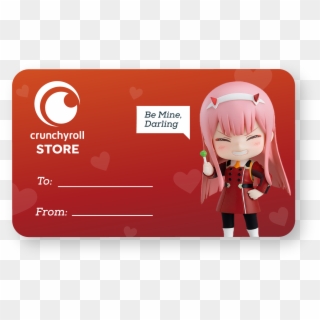 Crunchyroll Store Gift Card - Crunchy Roll Gift Certificate, HD Png Download