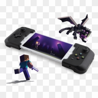 Minecraft Bundled Edition - Iphone X Gaming Controller, HD Png Download