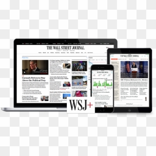 Transparent The Wall Street Journal Logo Png - Wall Street Journal, Png Download