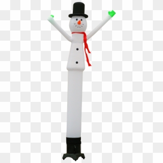 10ft Snowman Air Dancers® Inflatable Tube Man - Snowman Inflatable, HD Png Download