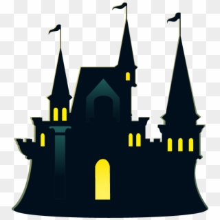 Halloween Castle Icon - Halloween, HD Png Download