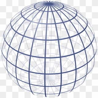 Globe Wireframe Png, Transparent Png
