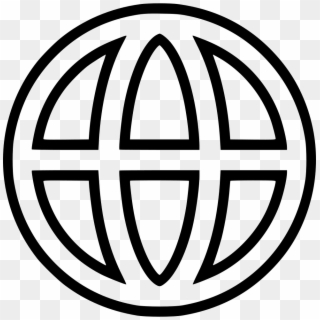 Globe World Wireframe - Icon, HD Png Download
