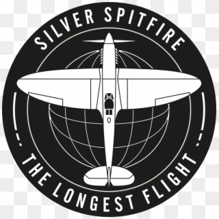Spitfire - Silver Spitfire The Longest Flight, HD Png Download