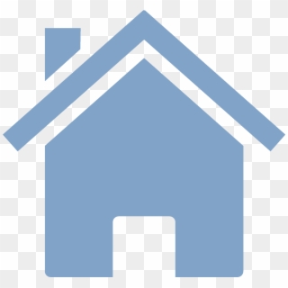 Home Light Blue Icon - Icon Home Blue Png, Transparent Png