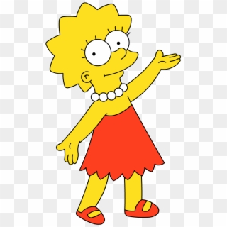 The Simpsons Png - Lisa Los Simpson Png, Transparent Png