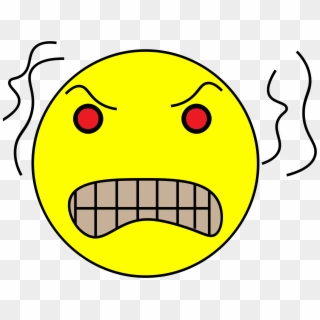 Angry Emoji Clipart Cranky - Angry Face Clipart, HD Png Download