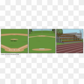 Hunters Baseball Field - Baseball Field, HD Png Download