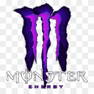 Red And Purple Monster Symbol Yin Yang - Monster Energy Drink, HD Png Download