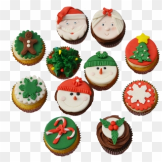 Christmas Cupcakes Toronto With Snowman Cupcakes Toppers, - Christmas Cupcakes Png, Transparent Png