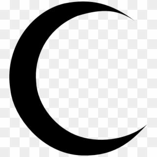 Clip Library Library Crecent On Dumielauxepices Net - Black Crescent Moon Tattoo, HD Png Download