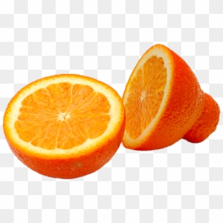 Orange Food In Half Transprent Png Free - Oranges Cut In Half, Transparent Png
