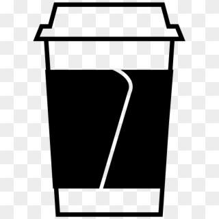 Double Cup Png - Coffee Paper Cup Png Black, Transparent Png