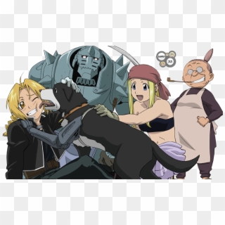 Edward Elric Images Edward Elric Hd Wallpaper And Background - Full Metal Alchemist Winry, HD Png Download