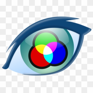 Eye, Seeing, View, Colors, Cmyk, Colour, Css, Display - Visual Media And Information, HD Png Download