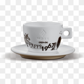 Colonial Double Cappuccino Cups Pack Of - Saucer, HD Png Download