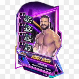 Bobbyroode S5 23 Neon - Wwe Supercard Neon Tier, HD Png Download