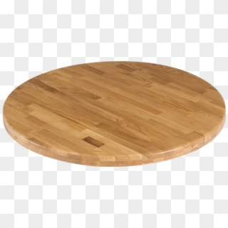 24'' Round Solid Oak Wooden Table Top, Natural - Coffee Table, HD Png Download