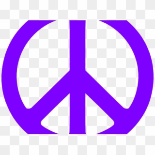 Peace Sign Clipart Peace Emoji - Circle, HD Png Download