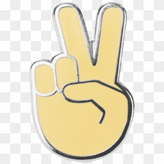 Peace Emoji Pin Emoji Pins - Sign, HD Png Download