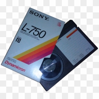 Sony Betamax Cassette L-750 Sd 195min Recordingtime - Beta Kassetten, HD Png Download