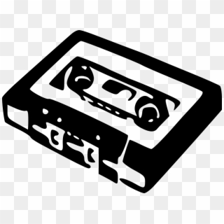 Cassette, Tape, Retro, Audio, Music, Vintage, Sound - Audio Cassette Logo, HD Png Download