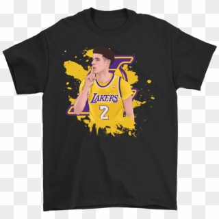 Lonzo Ball Zo Ball - Rick And Morty Vs Back To The Future Shirt, HD Png Download