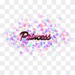 Princess Name Logo Bokeh Png - Lana Name, Transparent Png