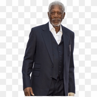 Morgan Freeman In A Suit, HD Png Download