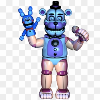 Transparent Whole Body Clipart - Fnaf Funtime Freddy Png, Png Download