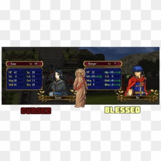 Example-blesscurse - Fire Emblem Ike Gamecube, HD Png Download