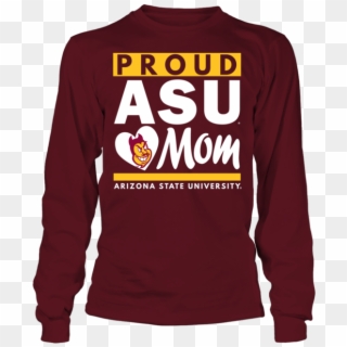 Proud Asu Mom Arizona State University Shirt, HD Png Download