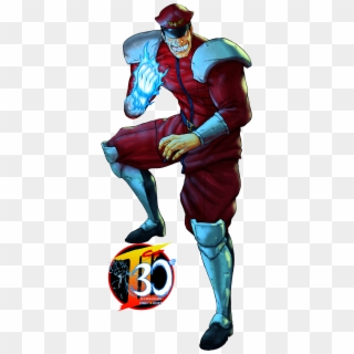 Our Street Fighter 30th Tribute - M Bison Street Fighter Transparent, HD Png Download