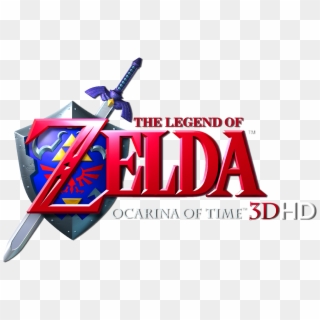 Zelda Ocarina Of Time Title, HD Png Download