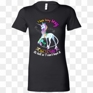 Unicorn I Hate Being Sexy But I M Gay As Hell So I - Itachi Naruto T Shirt, HD Png Download