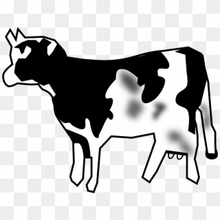 Dairy Cattle Baka Taurine Cattle Ox Computer Icons - Clip Art Vaca, HD Png Download