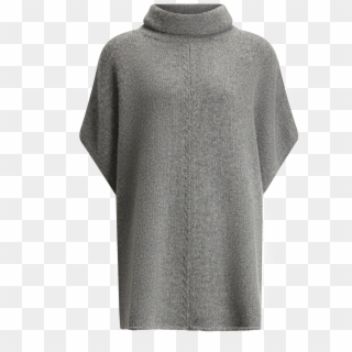 Joseph, Poncho Wool Cashmere Knit, In Dark Grey - Sweater, HD Png Download