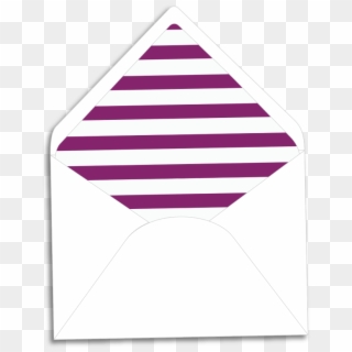 Horizontal Stripes-web Envelope Liners Envelopes , - Triangle, HD Png Download