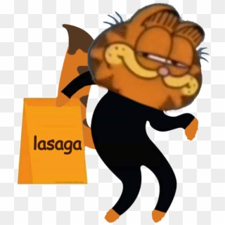 Garfield Garfielf Lasaga Lasagna Meme Shitpost Hes - Garfield Lasagna Meme, HD Png Download