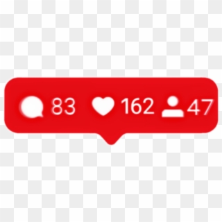 #instagram #heart #love #likes #comments #followers - Likes Instagram Followers Png, Transparent Png