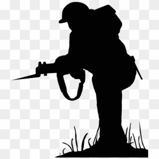 United States Constitutionalist Revolution First World - Soldier In Silhouette Png, Transparent Png