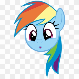 My Little Pony Clipart Face - Mlp Rainbow Dash And Daring Do, HD Png Download